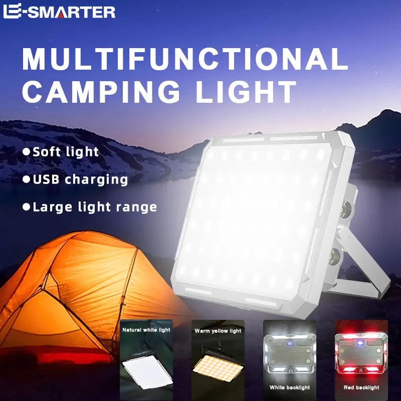 Outdoor Lighting Waterproof - LED 캠핑 텐트 라이트 충전식 서치라이트