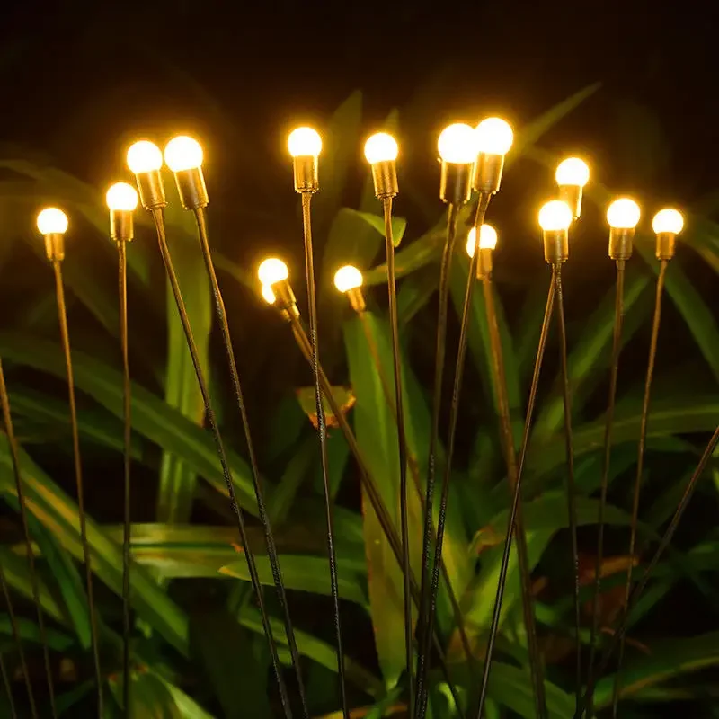 Outdoor Lighting Pathway - 야외 태양광 정원등 방수 6/8/10 헤드