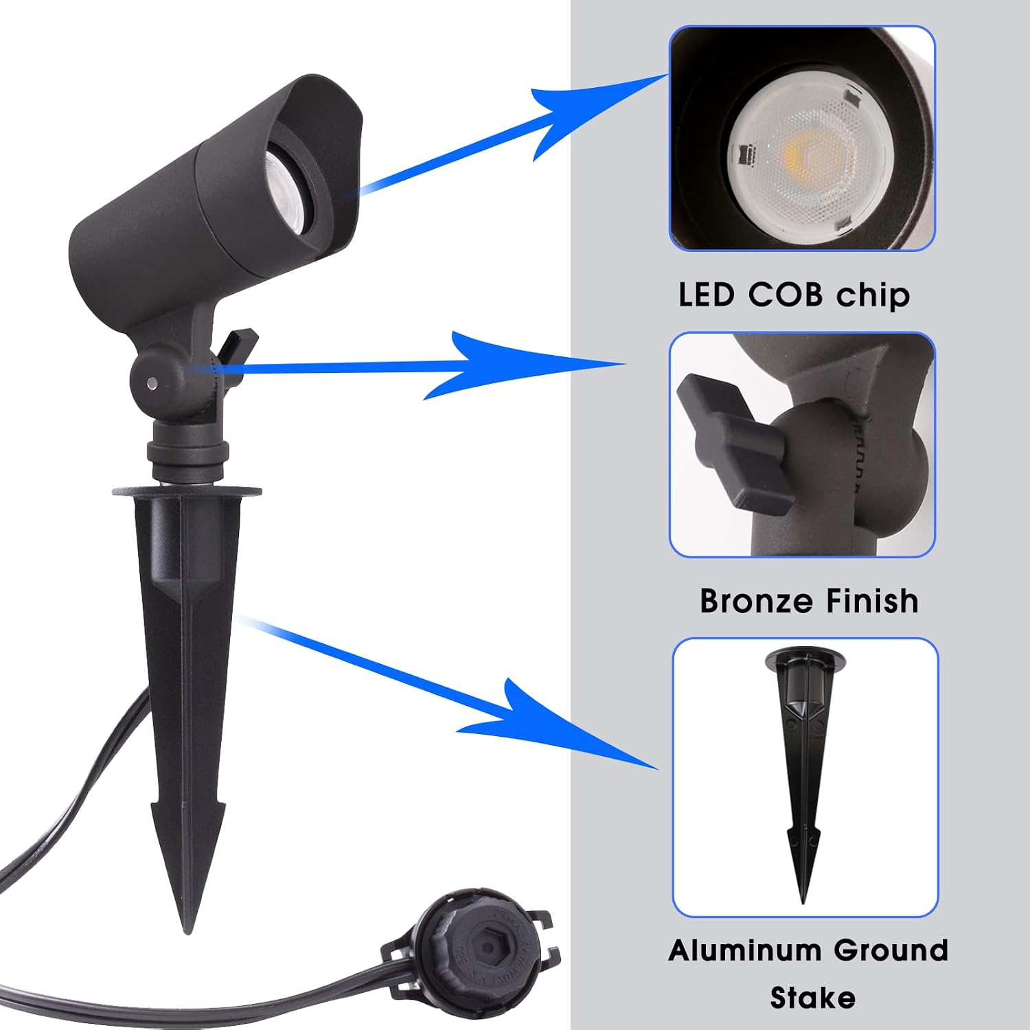 저전압 12V LED 조경등 따뜻한 백색 3000K 4 - Outdoor Lighting Pathway 리뷰 및 가격