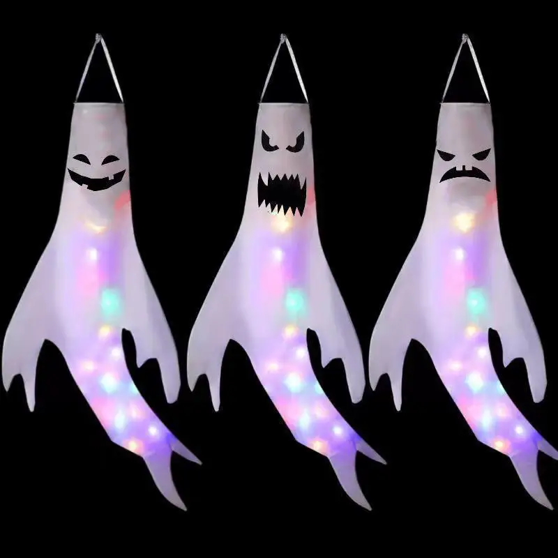 할로윈 LED 유령 모양 풍경 장식, 야외 파티나 할로 - Outdoor Lighting Effects 리뷰 및 가격
