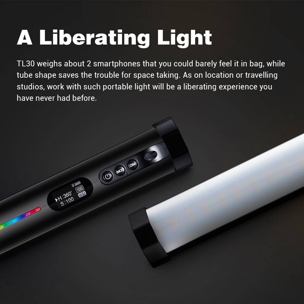 고독스 TL30 RGB 컬러 핸드헬드 튜브 라이트 13 - Outdoor Lighting Wireless 리뷰 및 가격