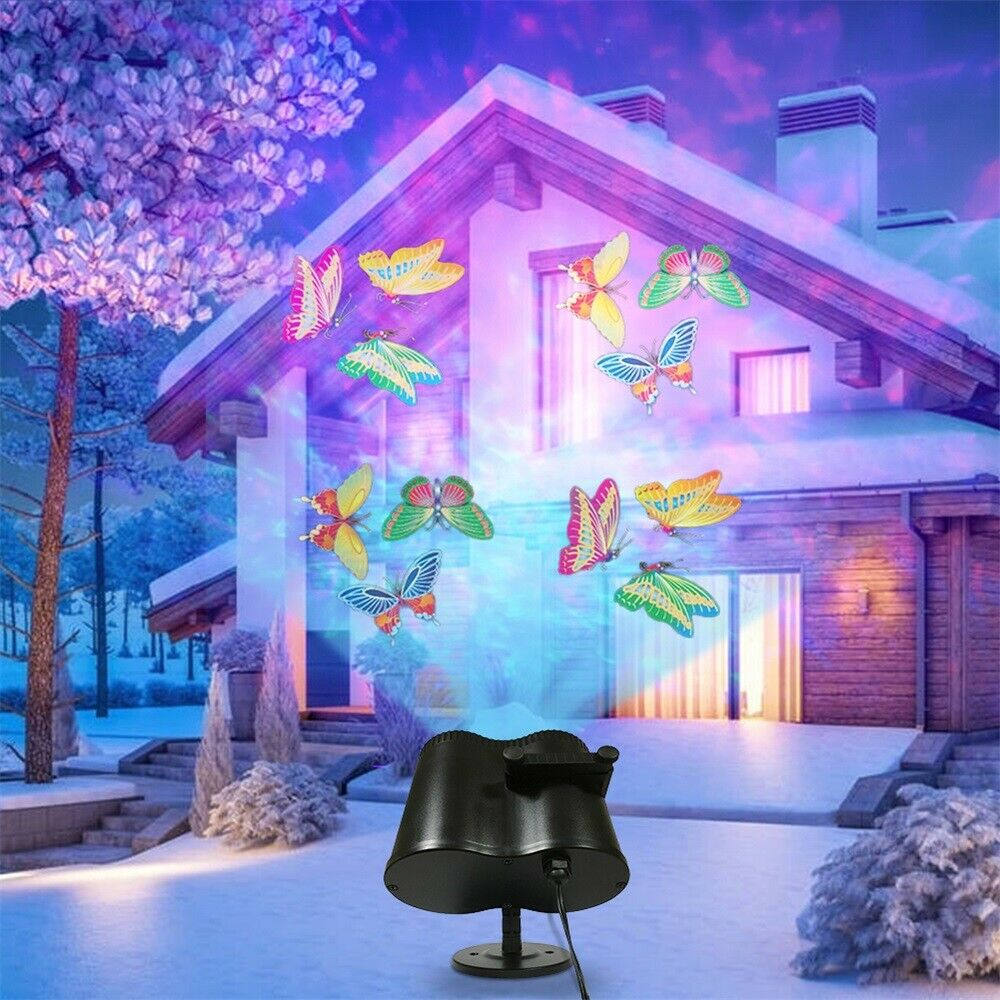 움직이는 LED 크리스마스 프로젝터 조명, 20가지 다 - Outdoor Lighting Uk 리뷰 및 가격