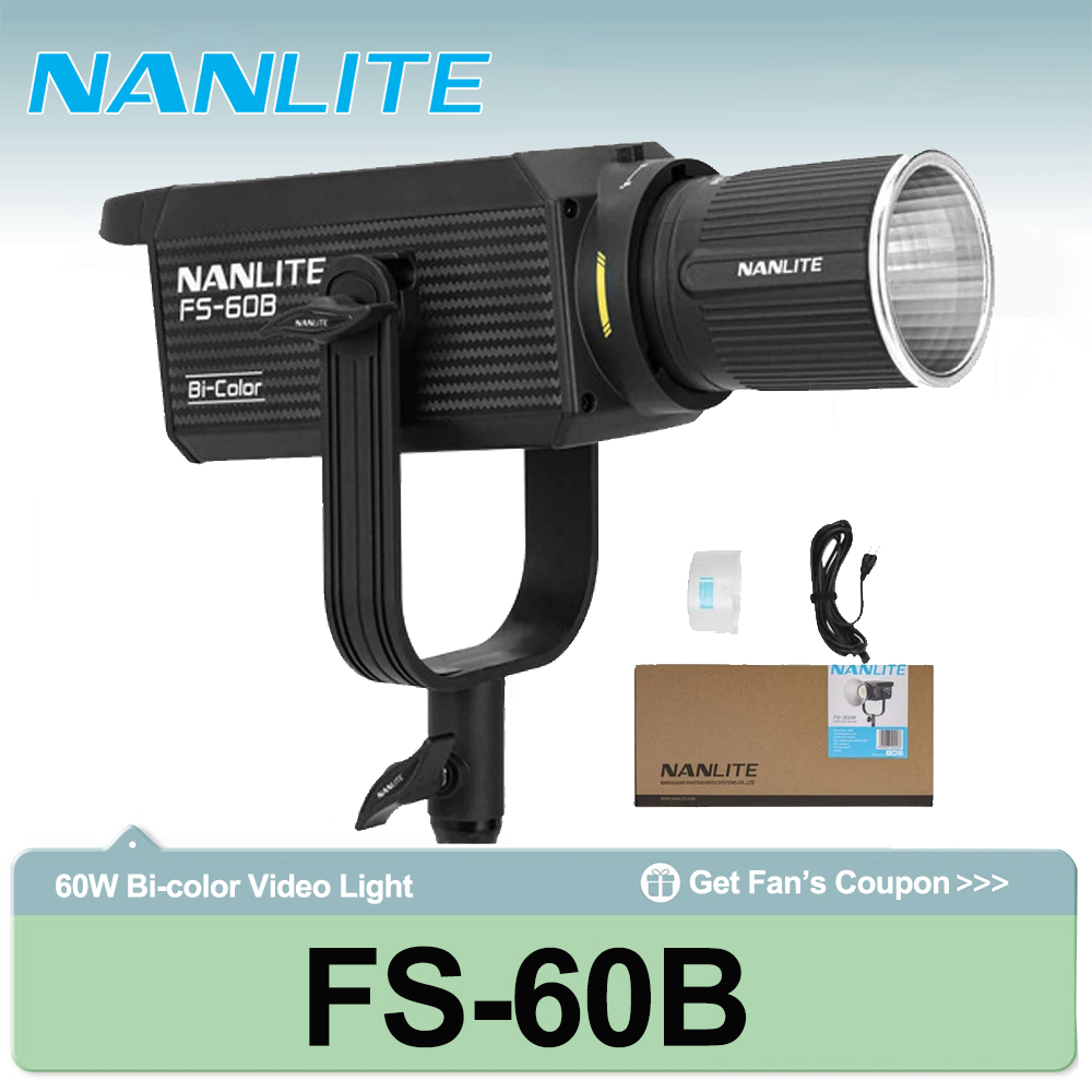 Nanlite FS-60B 70W 바이컬러 스포트라이트 - Outdoor Lighting Wireless 리뷰 및 가격