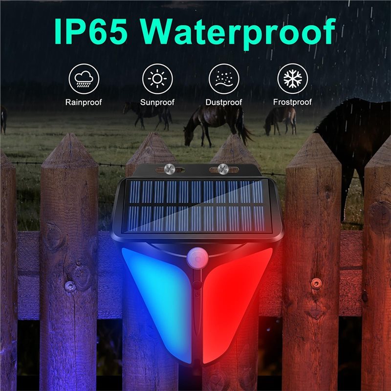 A24U 태양광 스트로브 경고등(90DB 사운드 알람  - Outdoor Lighting Ip65 리뷰 및 가격