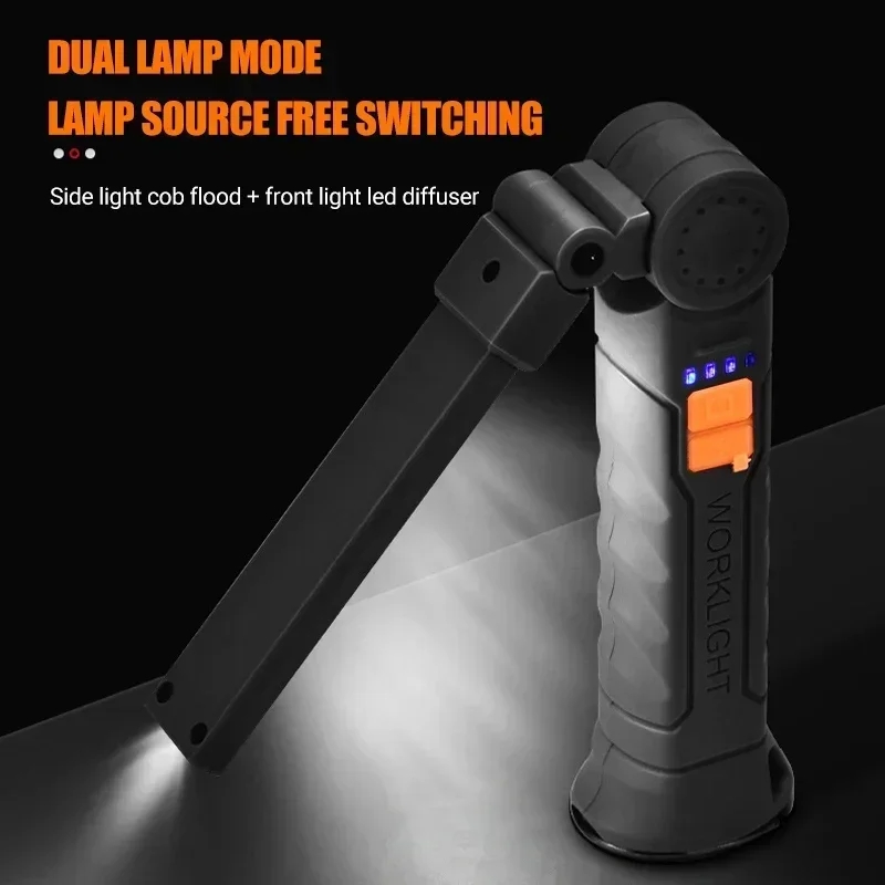 자석 및 후크가 내장된 휴대용 LED COB 탐조등 내 - Outdoor Lighting Waterproof 리뷰 및 가격