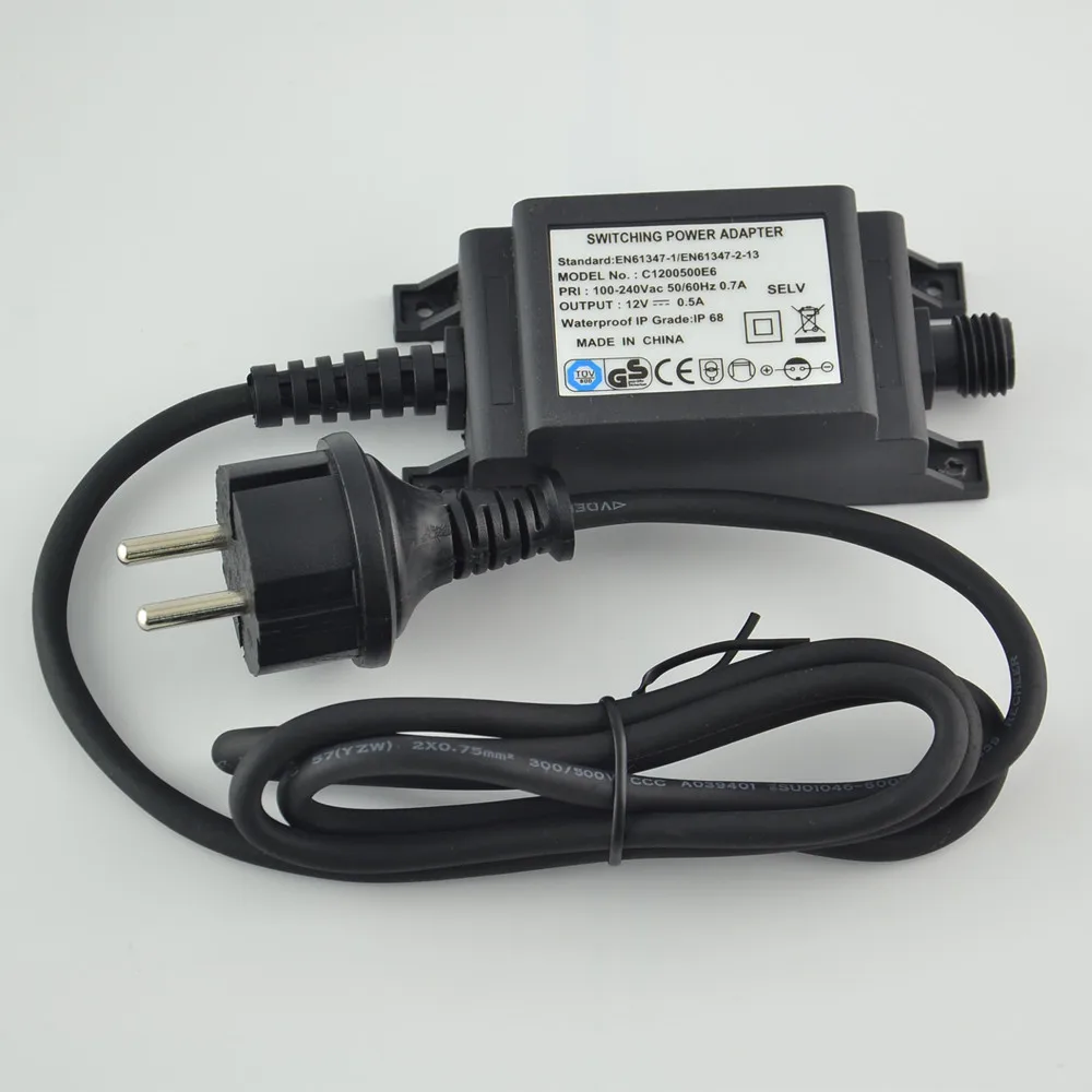 IP68 DC12V 1A 전원 드라이버 공급 충전기 E - Outdoor Lighting Uk 리뷰 및 가격