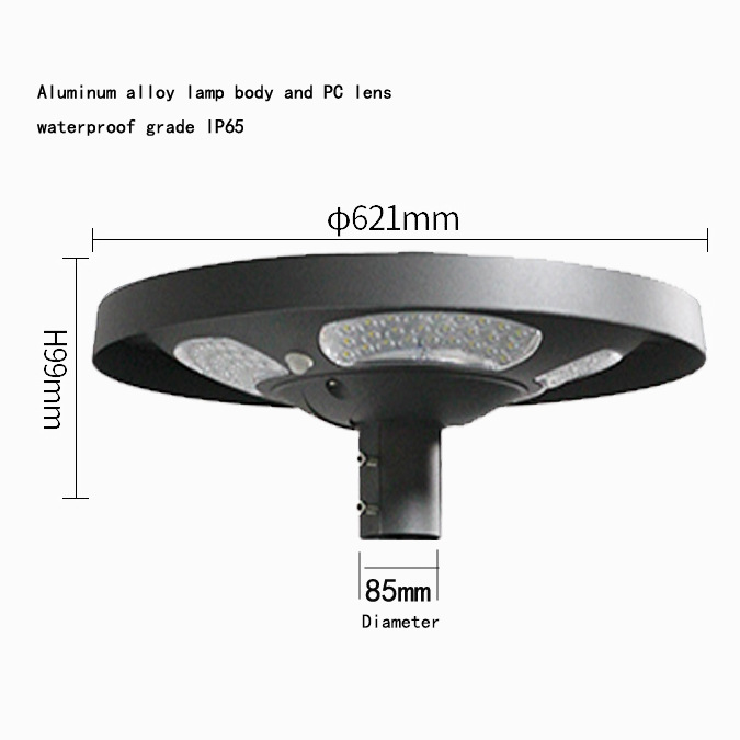 방수 IP65 UFO 태양광 LED 정원 가로등 30W - Outdoor Lighting Waterproof 리뷰 및 가격