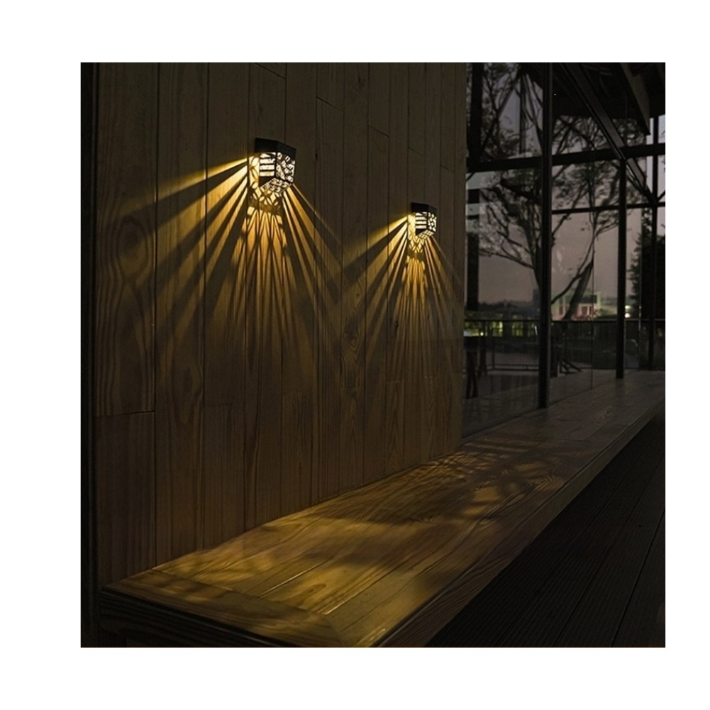 태양광 LED 정원 울타리 조명 방수 야외 장식 벽등  - Outdoor Lighting Black 리뷰 및 가격